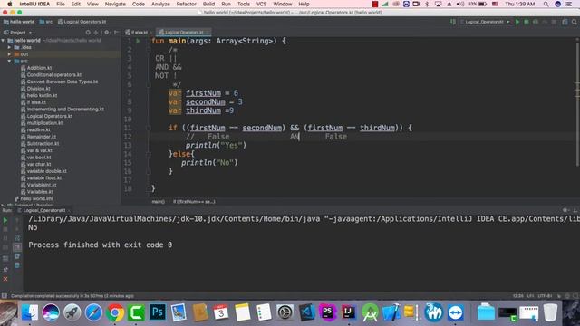 025 Kotlin - Logical Operators AND OR NOT смотреть онлайн