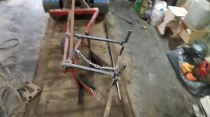 Борона на плуг минитрактора