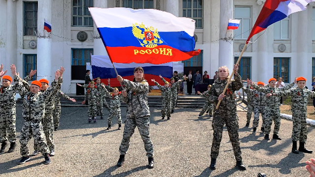 Так празднует День победы село Туим, Хакасия. смотреть онлайн