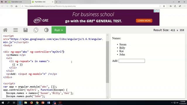 cis255 angular 03 ng repeat смотреть онлайн
