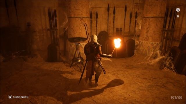 Assassin's Creed: Origins - Tomb of Khafre - Ancient Tablet Location (PC HD) [1080p60FPS] смотреть онлайн