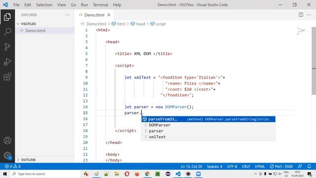 XML DOM (XML Tutorial - Part 3) смотреть онлайн