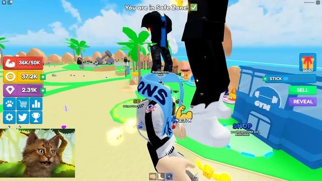 I Became The Biggest Player With This Secret Workout In Roblox Lifting Heroes смотреть онлайн