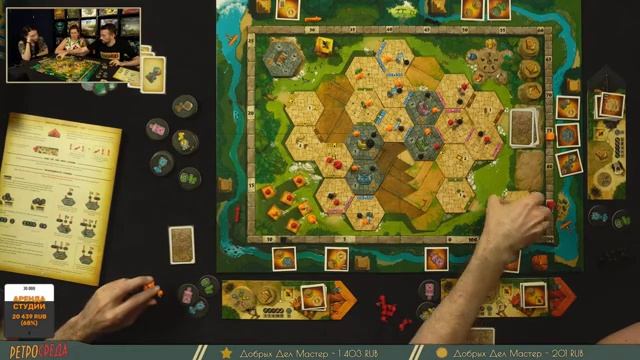 Играем в игру Tikal II: The Lost Temple + показываем новинку Картавентура Винланд