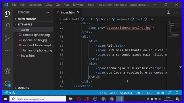 Curso HTML Completo Grátis 2022 [iniciantes] + Desafios + Criando Site da Apple смотреть онлайн
