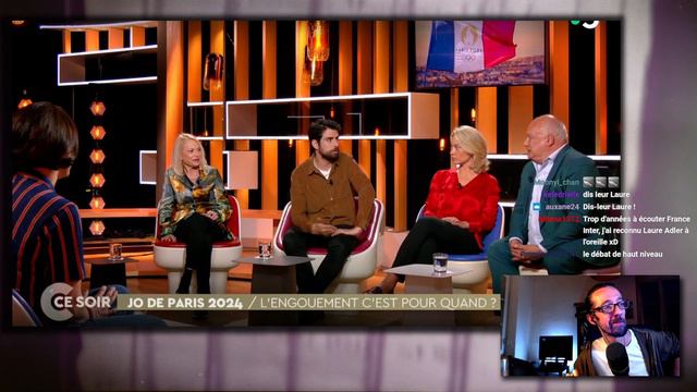 USUL - REACT - C Ce Soir - JO : Paris Gagnant ?