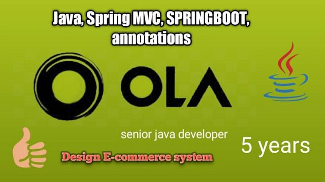 Ola Java Microservices interview questions, System Design смотреть онлайн