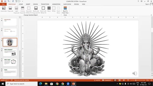 About View Menu in Power Point | GIT Education смотреть онлайн