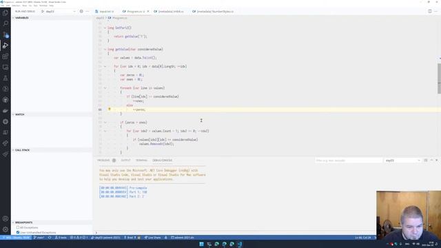 Advent of Code 2021: Day 3 смотреть онлайн