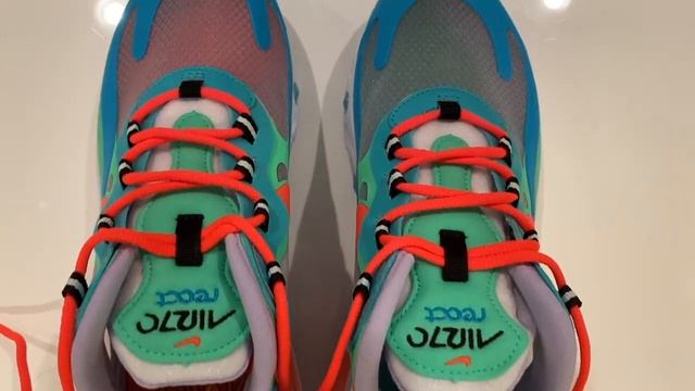 UNBOXING NIKE AIR MAX 270 REACT: (Blue Lagoon) смотреть онлайн