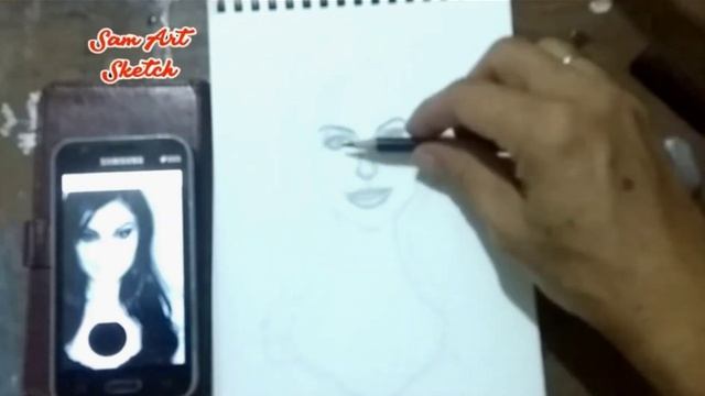 Sasha Grey - Sketch with Pencil смотреть онлайн
