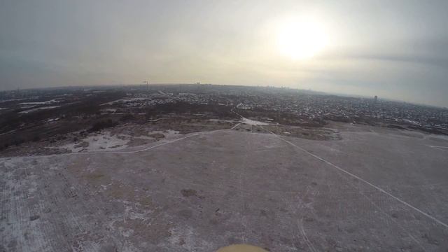 Полёт на Skywalker v6 fly над Тулой с Мясновского аэродрома в сильный ветер, FPV, GO PRO 3+ смотреть онлайн