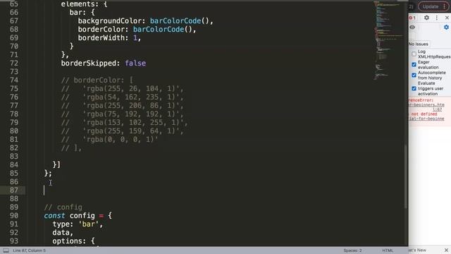 How to create a Waterfall Chart in Chart.js смотреть онлайн