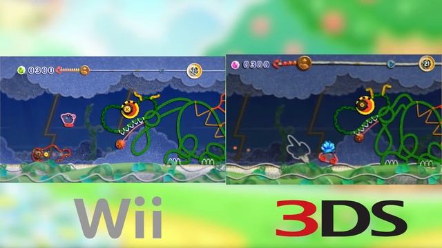 Kirby's Extra Epic Yarn Graphics Comparison (Wii vs 3DS) смотреть онлайн