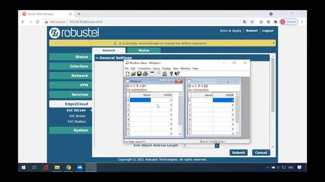Writing Modbus Data via IEC104 смотреть онлайн