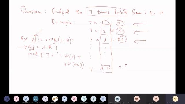 10 Python For Loop Example 1 2 смотреть онлайн