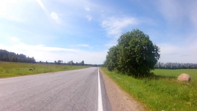 Видео для велотренажера.Велопрогулка на дальняк. смотреть онлайн