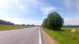 Видео для велотренажера.Велопрогулка на дальняк.