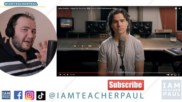 Reaction to Lukas Graham - Happy For You (feat. 衛蘭 Janice Vidal) - TEACHER PAUL REACTS смотреть онлайн