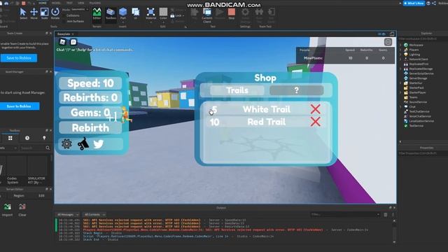Как создать свой Speed Simulator в ROBLOX смотреть онлайн