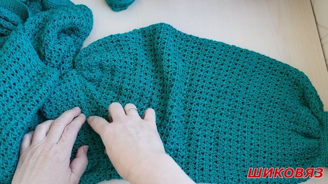 Шикарное вязание крючком. Экспресс мастер класс. Изумрудная блузка с баской смотреть онлайн