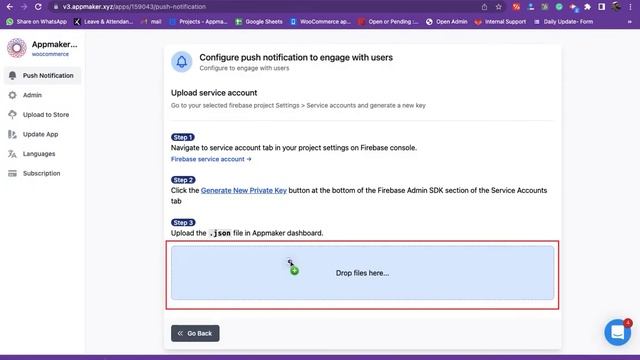 How to configure Push Notification Feature on Android and iOS Devices | Appmaker No-code App Builde смотреть онлайн