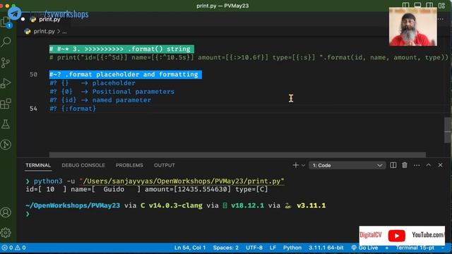 All about Python string formatting in 10 mins смотреть онлайн