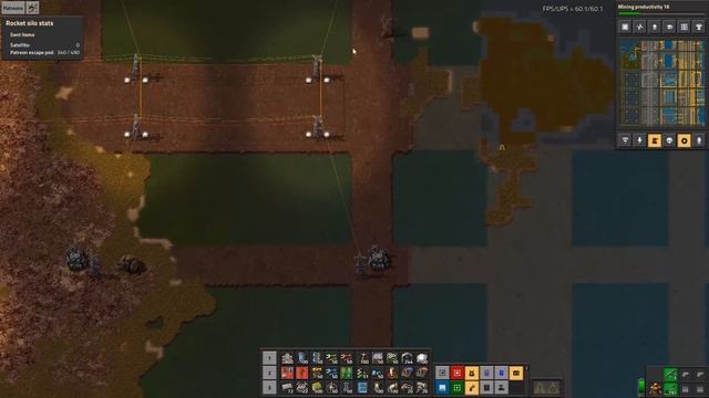 Factorio DeathWorld #60 BITERS VS UPS | Lets Play смотреть онлайн