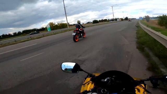 Быстрый Прохват Одесса Киев на Золотой Yamaha R1 Diablo Встреча с Подписчиками Умань смотреть онлайн