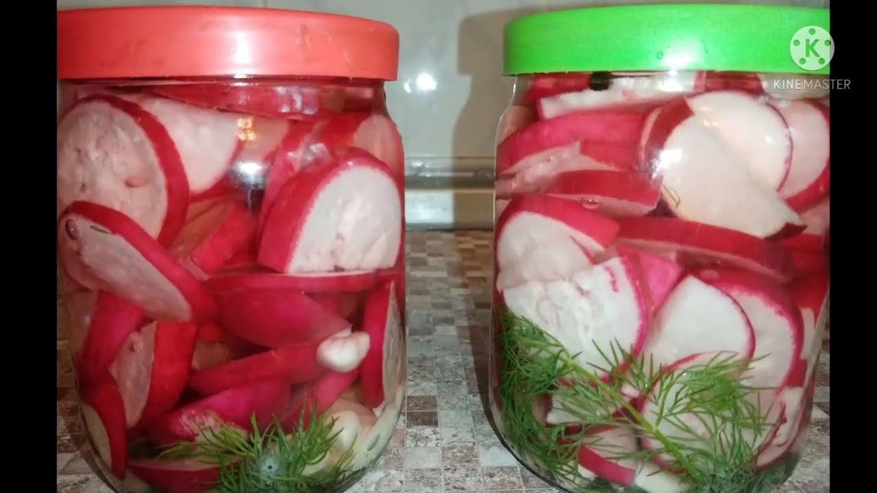 Вкуснейшая ЗАКУСКА ИЗ РЕДИСКИ. Очень хорошо подходит к шашлыку. смотреть онлайн