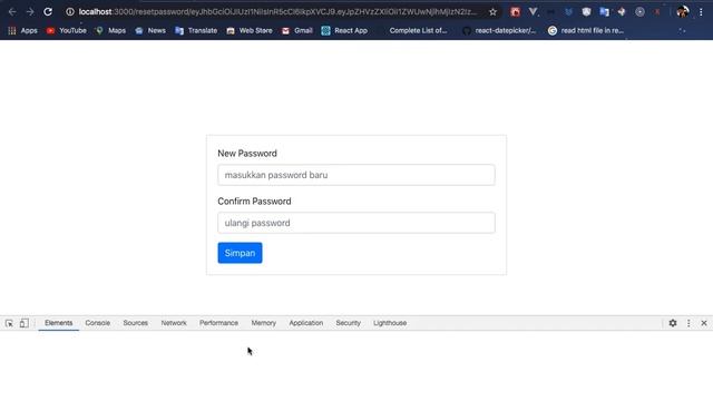 #15 Route Reset Pasword, Form Input Confirm Password, Validation dengan React Js, Bootstrap смотреть онлайн