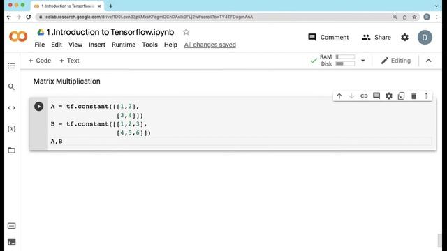 DNN Video 49 Tensorflow - Matrix Multiplication Part2 смотреть онлайн