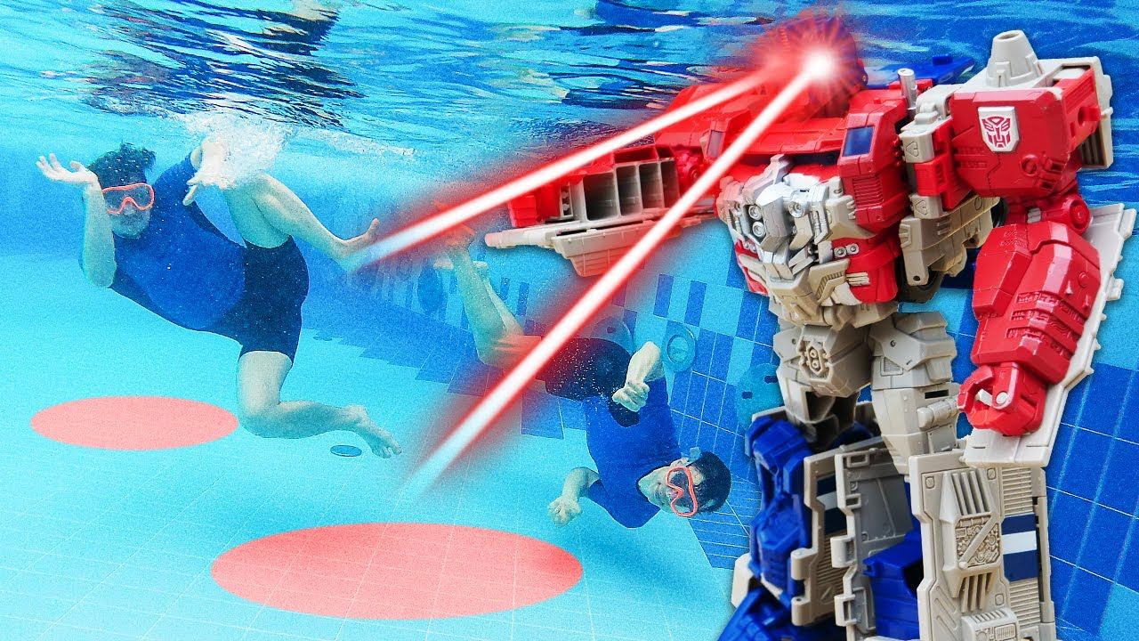 Танос НА СВОБОДЕ! Школа героев Акватим и Трансформеры сражаются с Таносом. Часть 1 смотреть онлайн