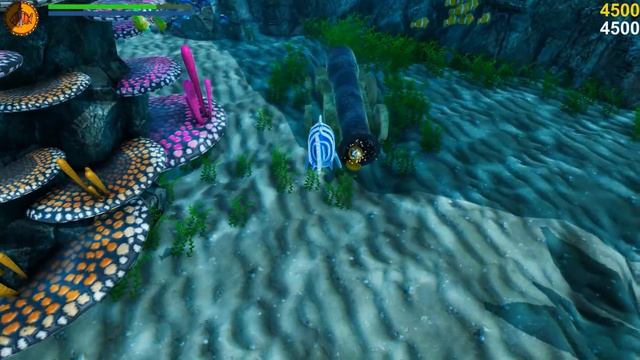 Fisherones. СИМУЛЯТОР НЕМО ИЛИ HUNGRY SHARK?! смотреть онлайн