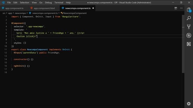 [11/??] Input & Output | Angular 5/6/7 pour Débutants | Tuto FR 2018 смотреть онлайн