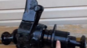 Узел перелома из поворотного кулака УАЗ