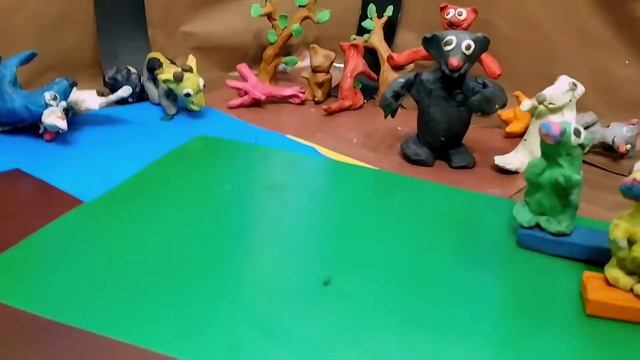 сказка Цветик Семицветик. пластилин. весело