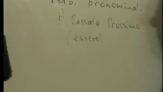 Урок итальянского. Verbi pronominali.avi смотреть онлайн