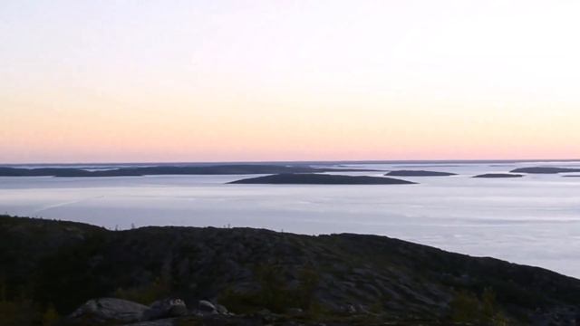 Закат на Белом море. смотреть онлайн
