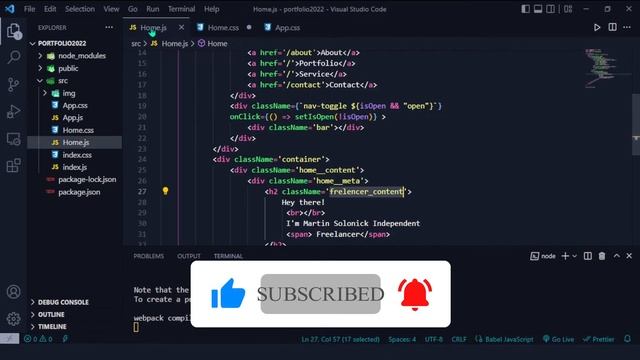 Responsive Portfolio Website Design Using React JS - Beginner React JS Project #02 смотреть онлайн