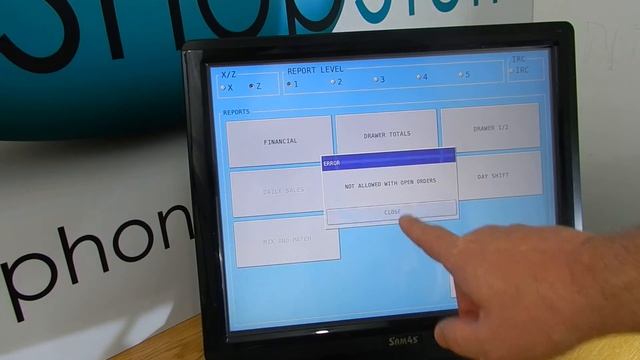 How To Resolve Not Allowed With Open Orders Error Message On The Sam4S SPS2200 / SPS-22000 Tills смотреть онлайн