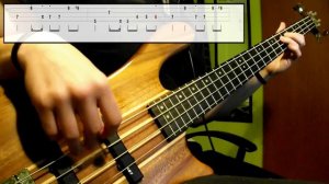 Pink Floyd - Breathe (Bass Cover) (Play Along Tabs In Video)