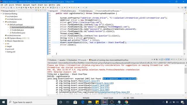 #6 Hard Assertions and Soft Assertions in Selenium : Selenium Webdriver 3 Tutorial смотреть онлайн