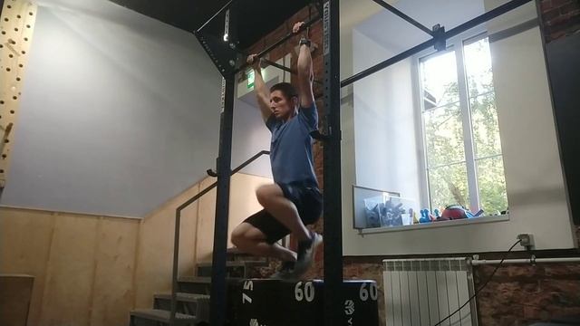 Негативные подтягивания хватом сверху / Negative Pull-up смотреть онлайн