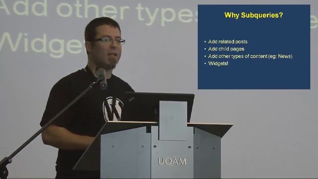 Advanced Post Queries: Best Practices for Accessing your Data #wcmtl2012 смотреть онлайн