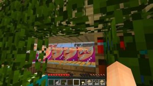 ?ЦУНАМИ из МАШИ и МЕДВЕДЯ в Майнкрафте! Нубик Кубик Леди Леска Шеди и Брок Выживают и Строят Базу!