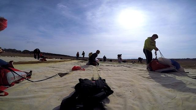 Быстрая укладка парашюта