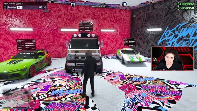 GARAGE TOUR - Inside My $300 Million GTA Online Car Collection! смотреть онлайн