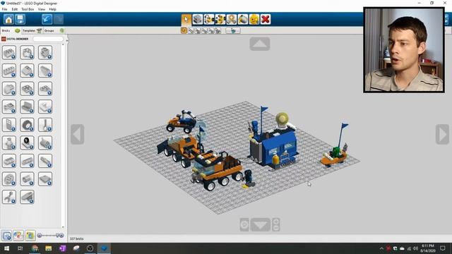 Import Official Sets in LEGO Digital Designer смотреть онлайн