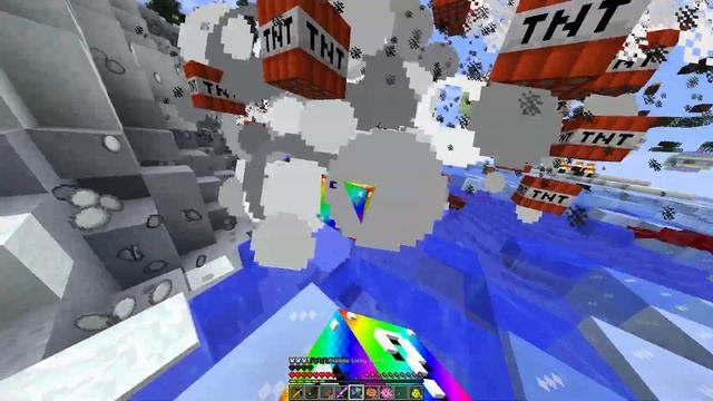 Радужные лаки блоки сражение | Minecraft rainbow пвп смотреть онлайн